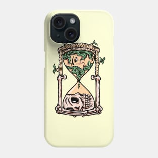 live and die inside the hourglass Phone Case