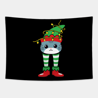 Cat-Christmas Tapestry