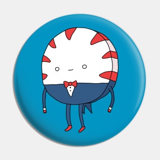 Peppermint Butler Pin