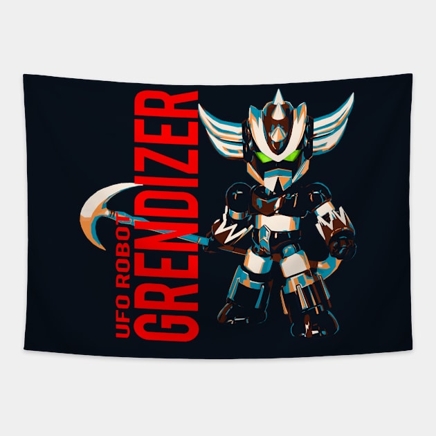 Grendizer Tapestry by Bajingseng