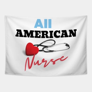 All American nurse Tapestry