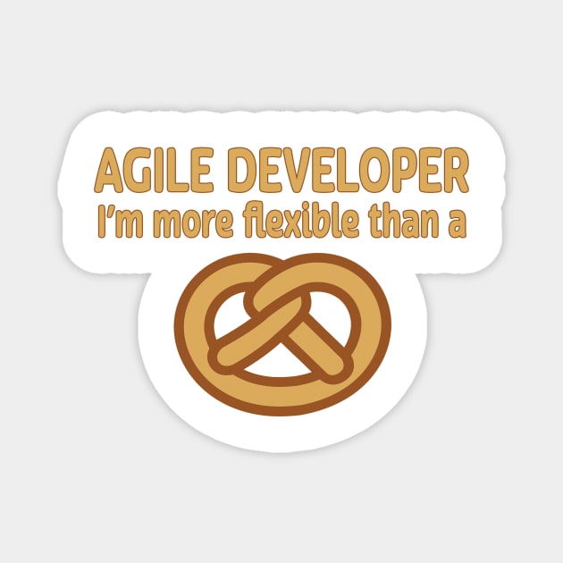 Agile Developer Magnet by UltraQuirky