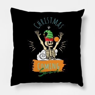 christmas is coming soon Pillow