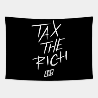 Tax The Rich - AOC Tapestry