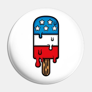 American Popsicle (White) Pin