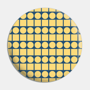 Square and Circle Seamless Pattern 007#002 Pin