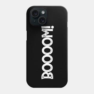 Boom - Typographic Design. Phone Case