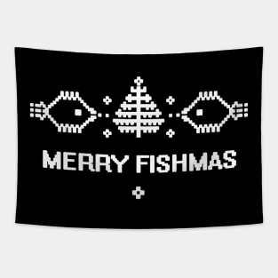 merry fishmas Tapestry