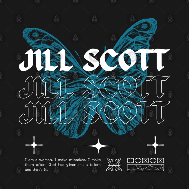 Jill Scott // Butterfly by Saint Maxima