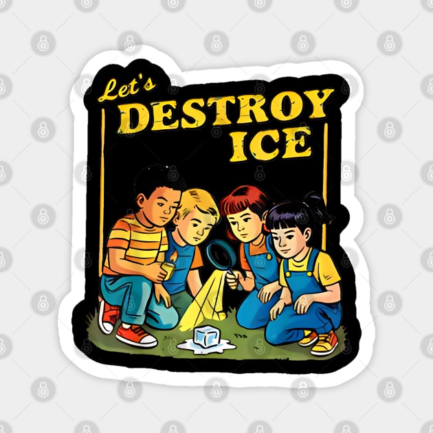 abolish-ice Magnet by dtr_art