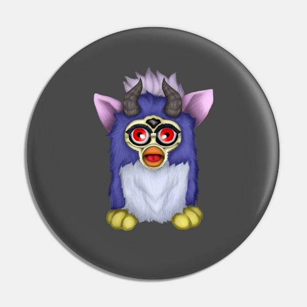 Demon Furby Pin by DILLIGAFM8