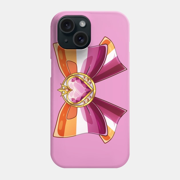 Lesbian Pride Power Phone Case by Padfootlet