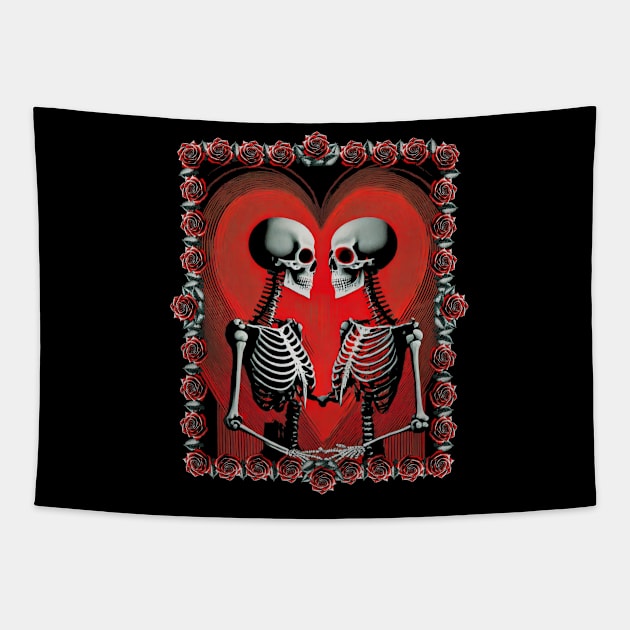 Till Death Tapestry by NatTheDesigner