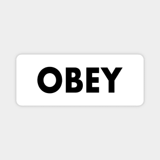 OBEY - They Live (1988) - John Carpenter Magnet