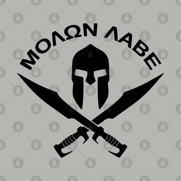 Mod.19 Molon Labe Greek Spartan by parashop