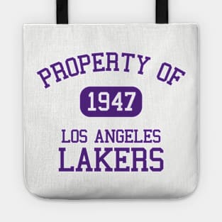 Property of Los Angeles Lakers Tote