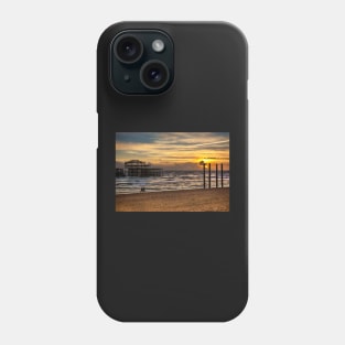 Sunset Over The West Pier Brighton Phone Case