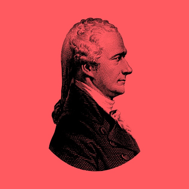 Alexander Hamilton Portrait by warishellstore