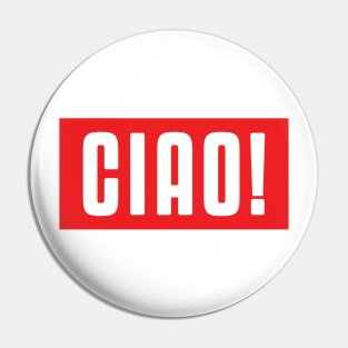 Ciao! T-shirt Pin