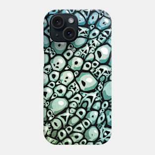 Abstract Streaming Shapes Phone Case