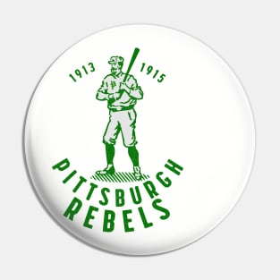 Historic Pittsburgh Rebels Baseball 1912 Pin