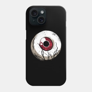 Evil Red Eye Illustration Phone Case