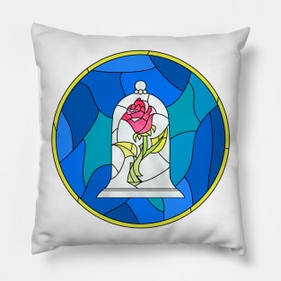 Belle Rose Beauty and the Beast Pillow