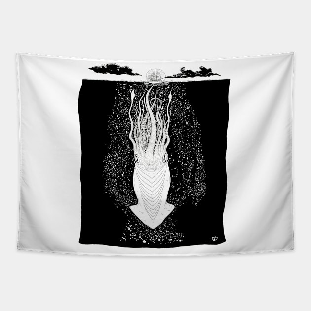 Kraken Tapestry by tristan.r.rosenkreutz