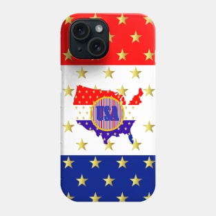 AMERICAN Stars And Stripes For The Fourth Of July Phone Case