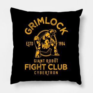 GRIMLOCK : Transformers GEN 1 - giant robot fight club Pillow