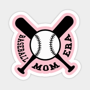 Baseball Mom Era Magnet