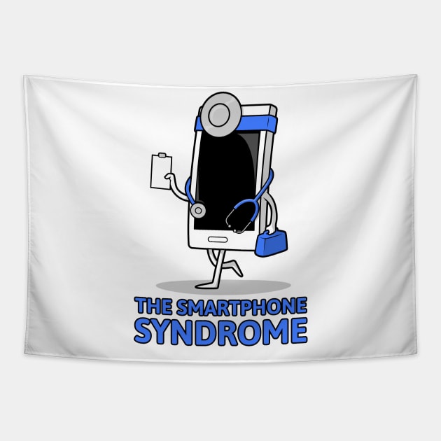 The Smartphone Syndrome Tapestry by JonesCreations