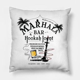 Marhala Bar and Hookah Joint Egyptian Pillow