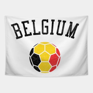 Belgium Soccer Team Heritage Flag Tapestry