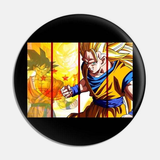 Goku SSJ 3 II Pin by Danion