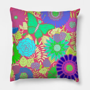 Beautiful Botanical Art Pillow