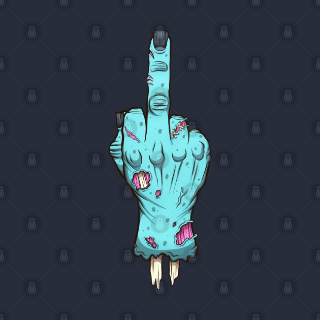 Zombie Hand Fuck You by TheMaskedTooner