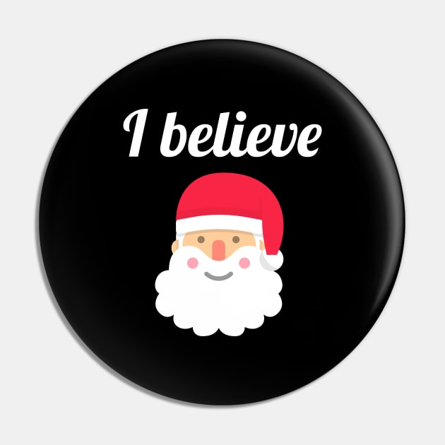 I believe in Santa Pin by evokearo