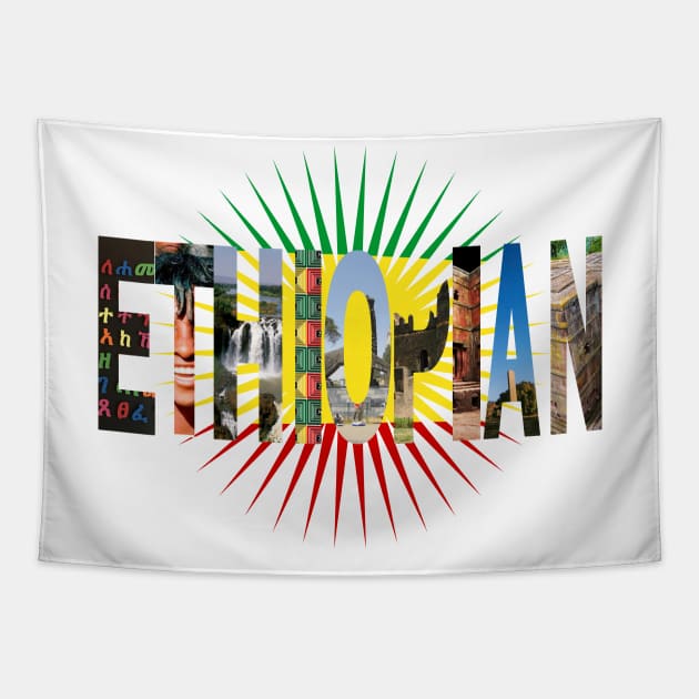 Ethiopian Tapestry by Amharic Avenue