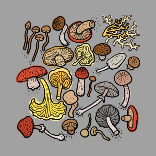 Mushrooms by royal_ten