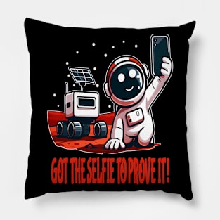 Mars Mission Memento Pillow