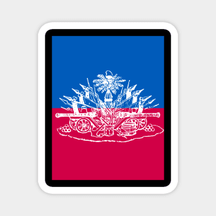 haitian flag Magnet