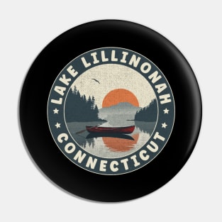 Lake Lillinonah Connecticut Sunset Pin