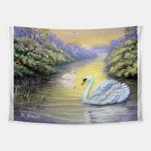 Spirit of Swan Tapestry