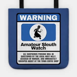 Amateur Sleuth Watch Tote