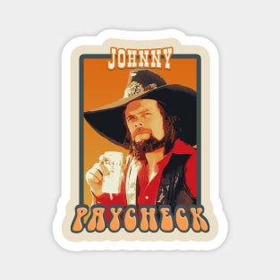 Johnny Paycheck // Retro Magnet