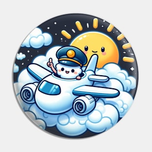 Happy Flying cloud By BestplanetBuyersbpb Pin