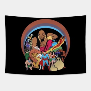 Super Hero Super Friend Tapestry