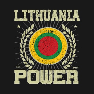 Cool Lithuania Design T-Shirt