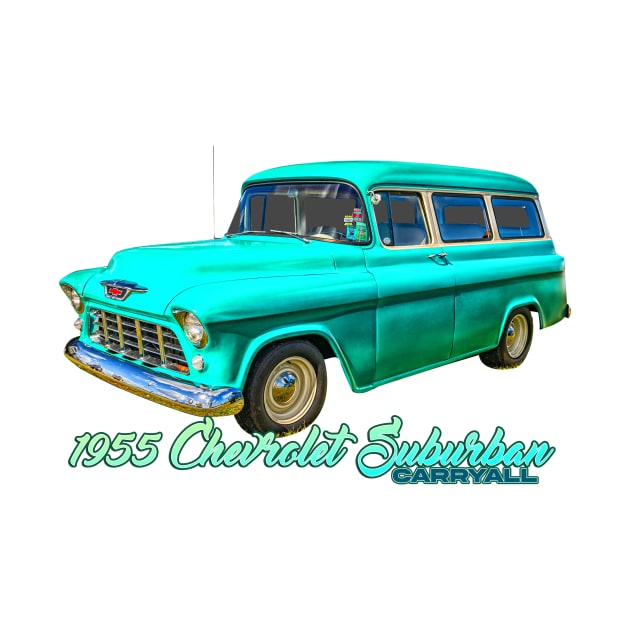 1955 Chevrolet Suburban Carryall by Gestalt Imagery